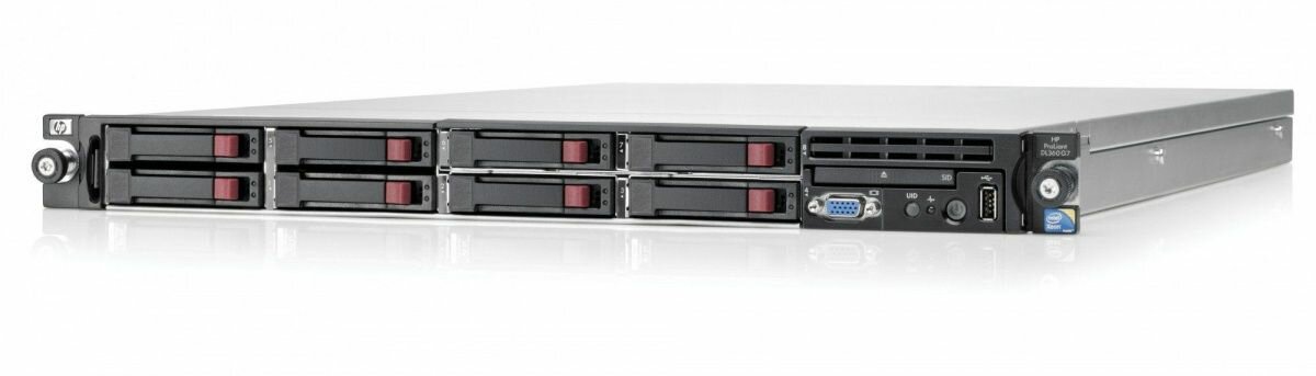 Сервер HP Proliant DL360G7 2xL5630 4x4Gb 2x750W. Товар уценённый