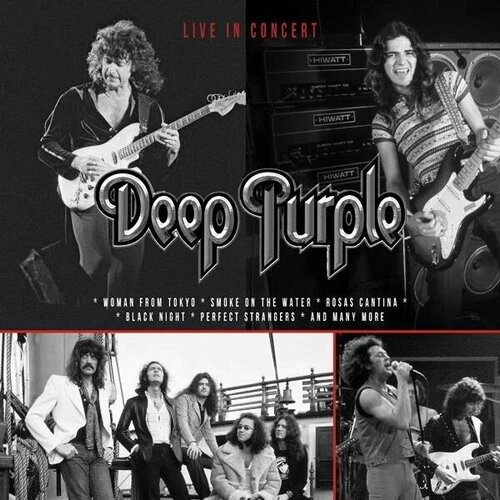 Виниловая пластинка Deep Purple / Deep purple (clear) (1LP) deep purple copenhagen 1972