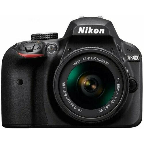Фотоаппарат Nikon D3400 kit 18-55mm черный 3490000₽