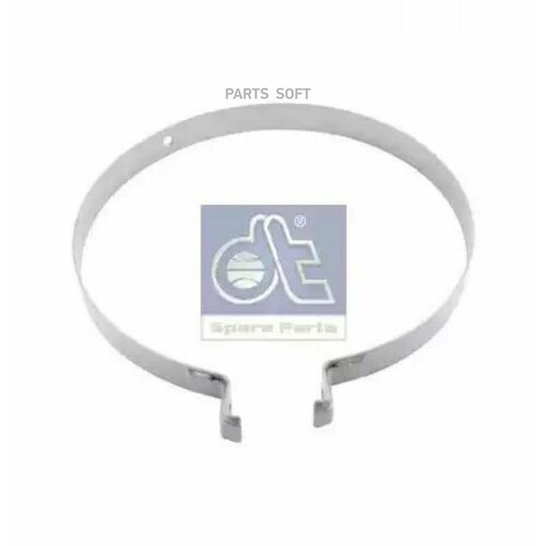 DT SPARE PARTS 722176 Хомут глушителя 2483₽