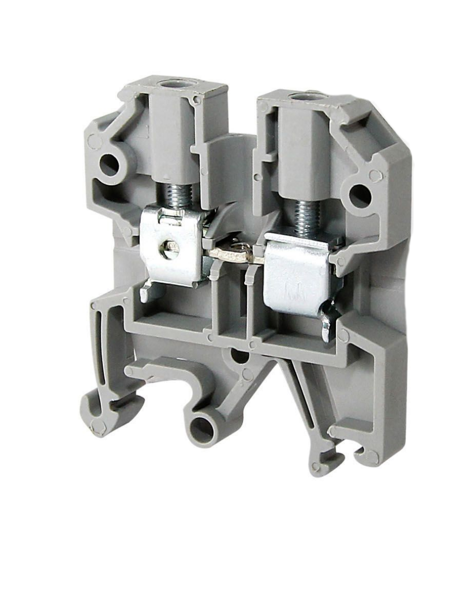 фото Клеммы на DIN-рейку TDM Зажим наборный ЗНИ-35мм2 (JXB125А) серый TDM SQ0803-0007