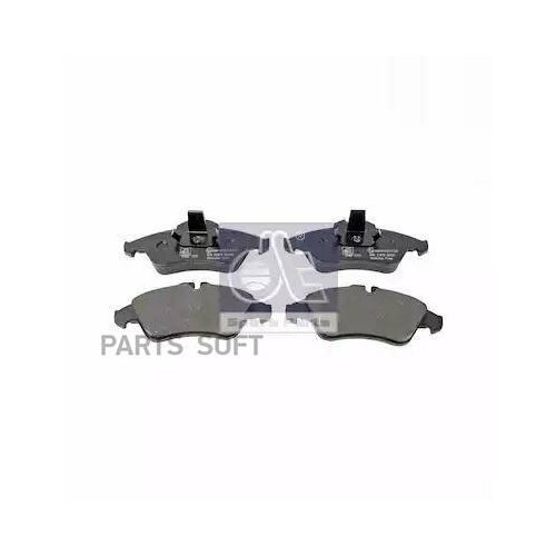 DT SPARE PARTS 491903 Коодки тормозные перние к-кт 9410₽