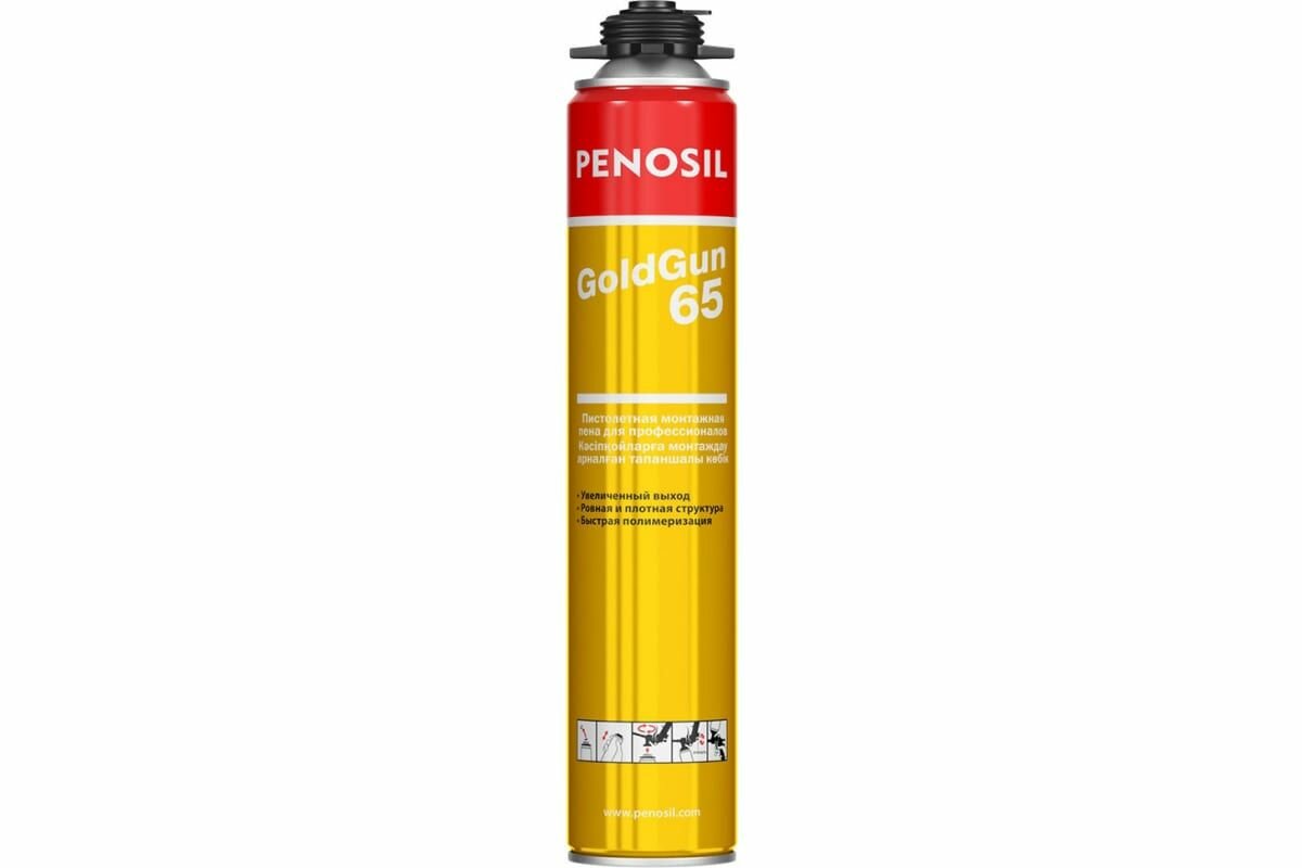 Монтажная пена Penosil Goldgun 65 Профи 875 мл 218899 A1251Z