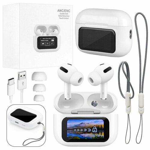 UNIVERSE PRO Наушники беспроводные с микрофоном Bluetooth USB Type-C белый 1499₽