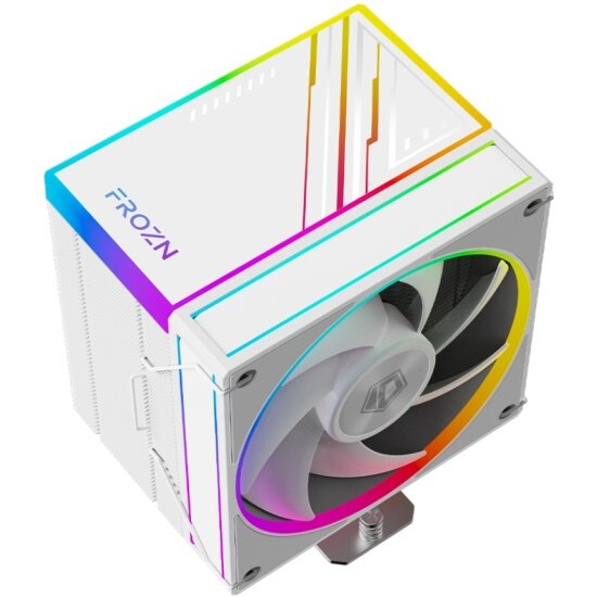 Кулер для процессора ID-Cooling FROZN A610, ARGB, белый, 1 вентилятор, 78CFM, 250Вт — фото 1