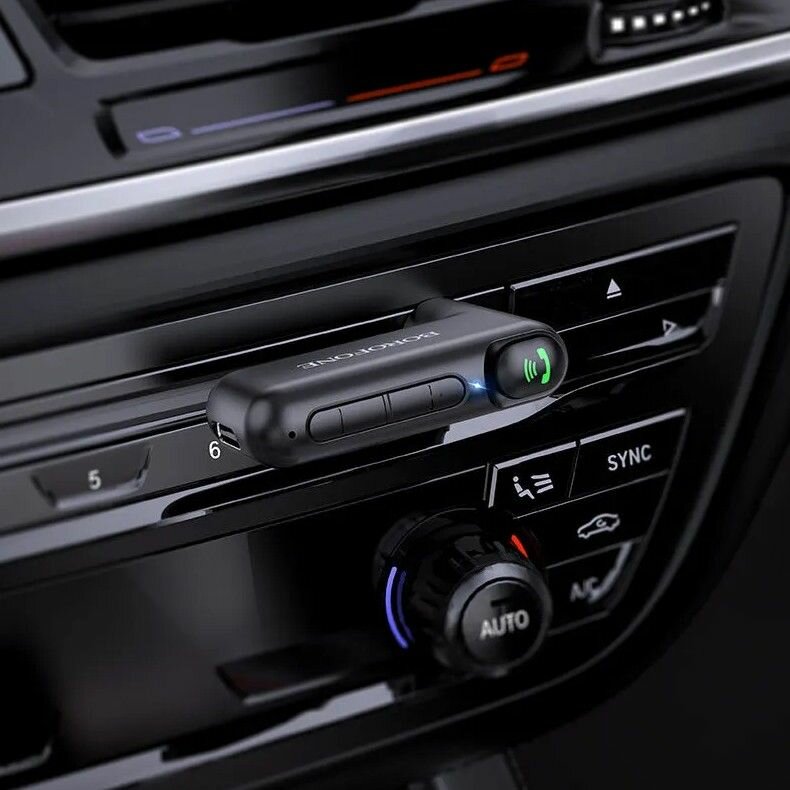 Блютуз адаптер Borfone для авто aux — фото 1