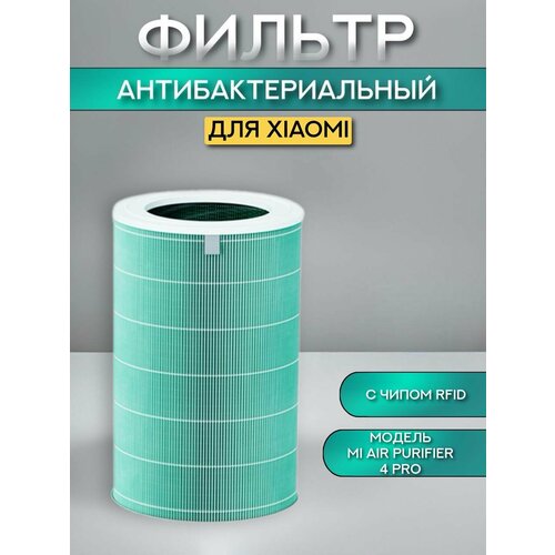 Фильтр для очистителя воздуха Xiaomi Smart Air Purifier 4 Pro, антибактериальный (Formaldehyde Version) HEPA H13 c чипом RFID (BHR5062GL, M15R-FLP-GL, AC-M15-SС, BHR5120GL, BHR5056EU)