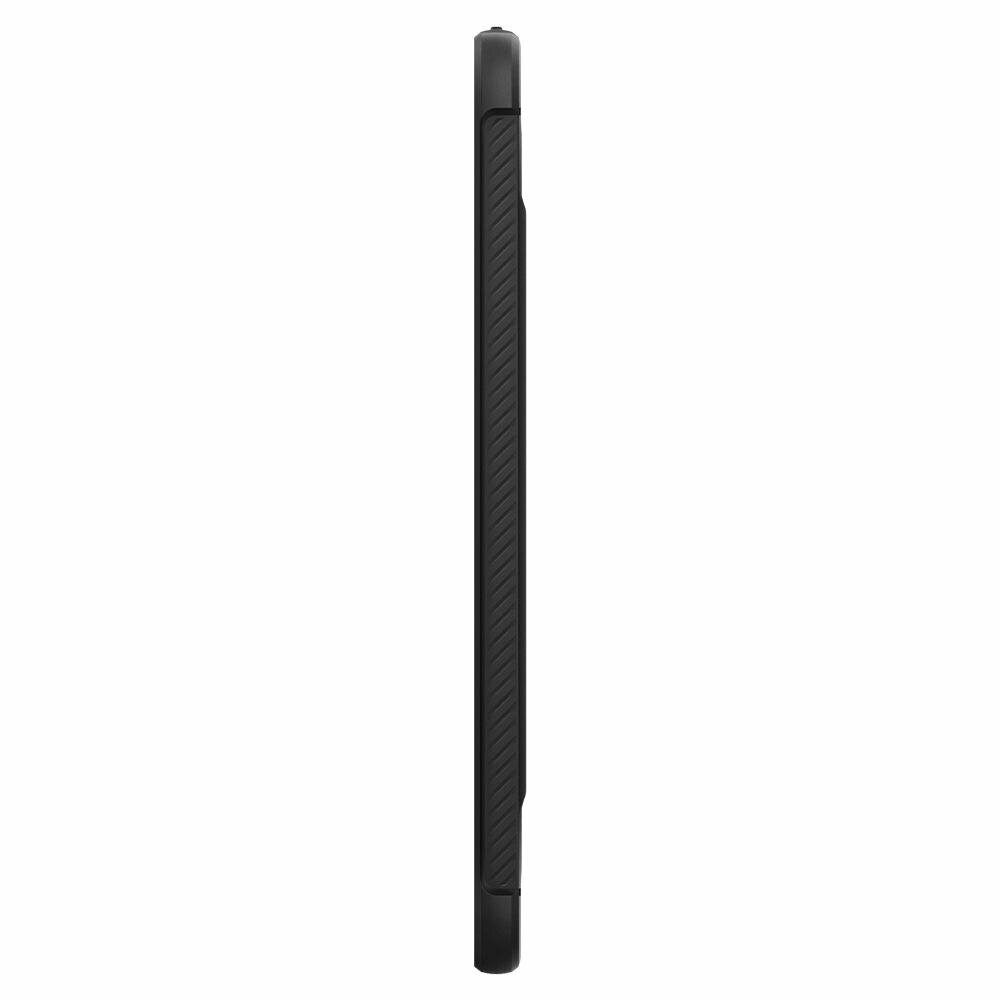 Чехол Spigen на Apple iPad Mini 6 (ACS03764) Rugged Armor / Спиген Чехол для Эпл Айпад Мини 6 Противоударный, Черный — фото 1