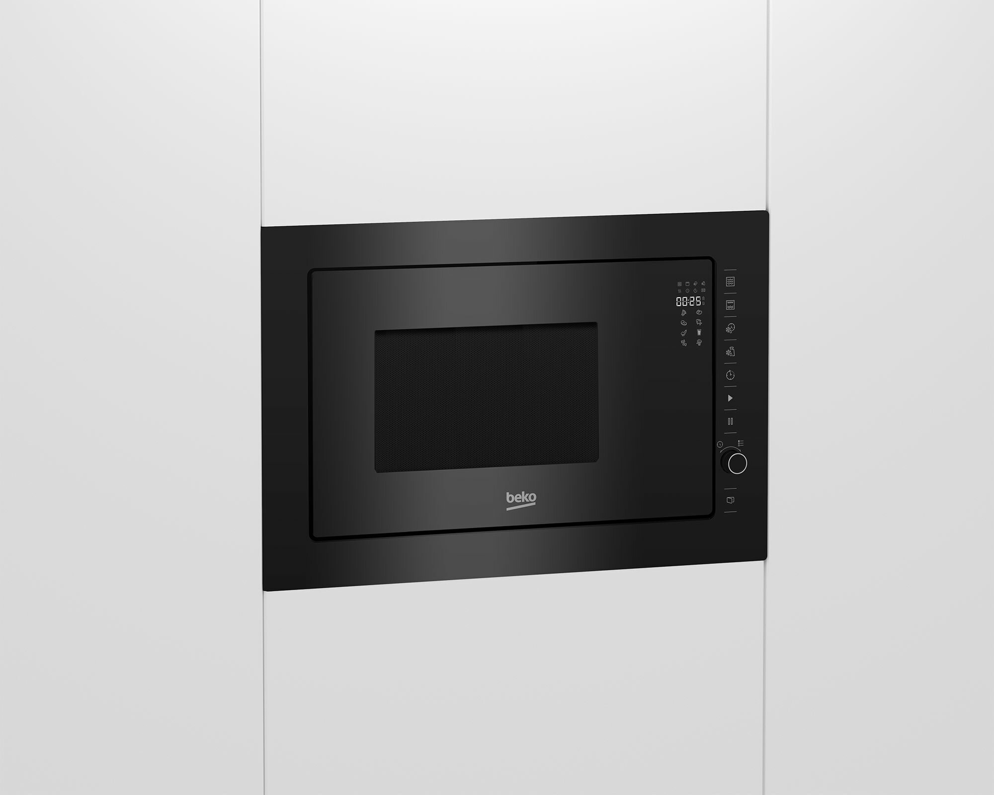 Встраиваемая микроволновая печь Beko BMGB 25333 BG, 25 л, черный — фото 1