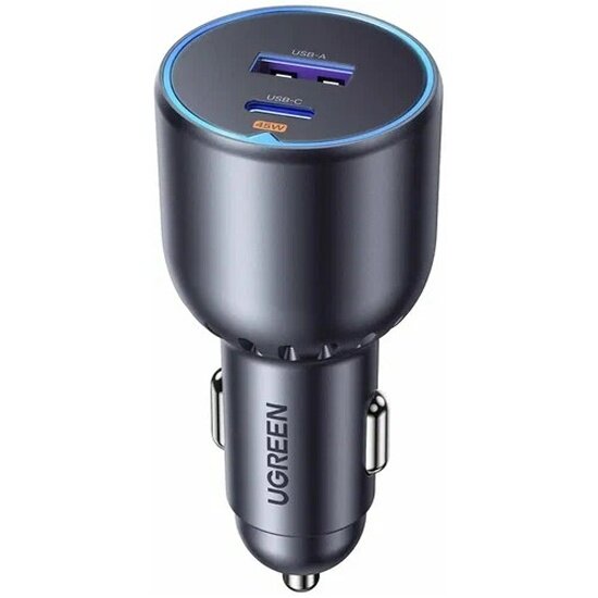 Автомобильное зарядное устройство Ugreen EC701 (35023) 63Вт, серый