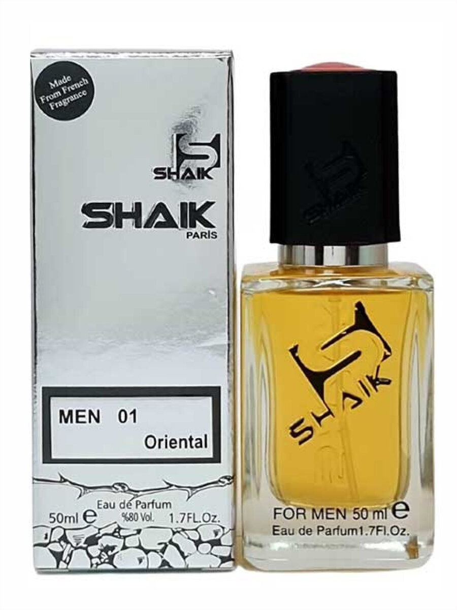 Парфюмерная вода Shaik Oriental M01, 50мл, восточные ноты, унисекс