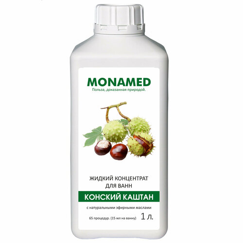 Конский Каштан - Жидкий Концентрат Для Ванн От Monamed - 1 Литр
