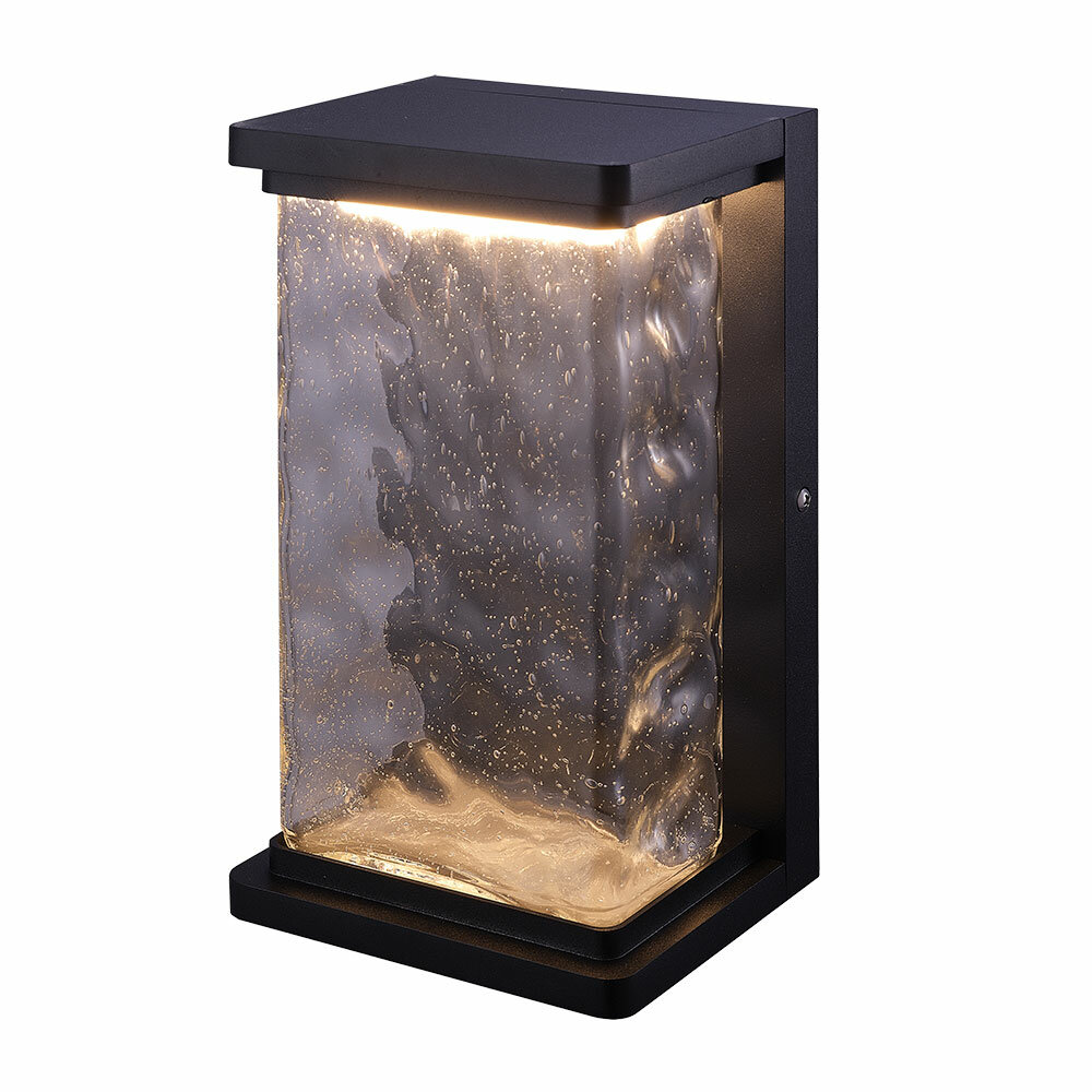 Уличный настенный светильник Arte Lamp ATLANTIS A2313AL-1BK LED чёрный LED чёрный