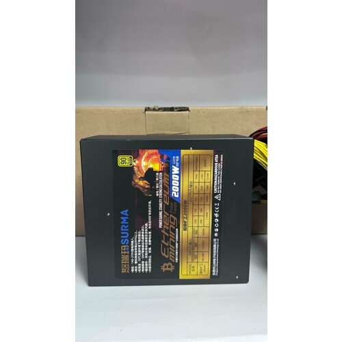 Блок питания Surma I2000 2000Вт черный 7900₽