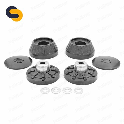 Проставки увеличения клиренса передних стоек HONDA FREED+ (II 2WD) 2016-Н. В. на опору - полиуретан 20 мм