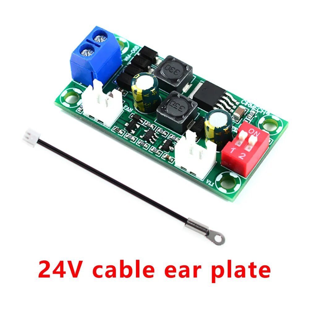 Терморегулятор вентилятора occkic DC12V 24V, 24V cable ear plate