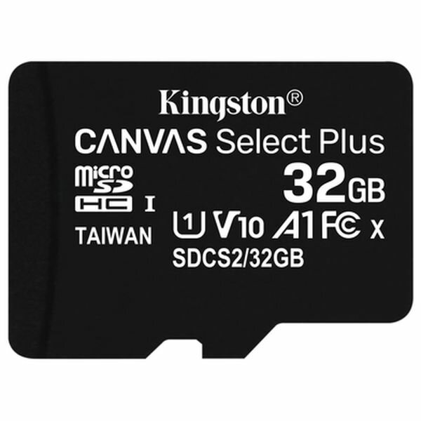 32Gb - Kingston Micro Secure Digital HC Class 10 UHS-I Canvas Select SDCS2/32GB