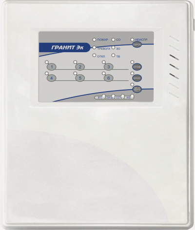 Изображение товара Прибор приемно-контрольный охранно-пожарный Сибирский Арсенал Гранит-6 Эк