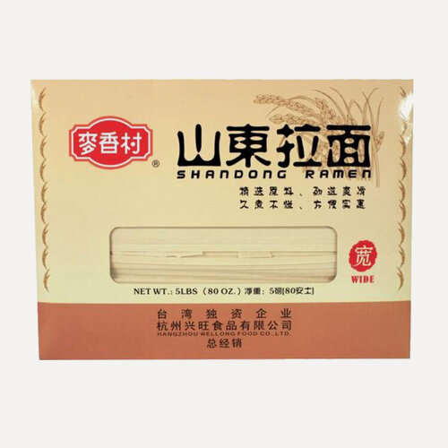 Изображение товара Лапша MAI XIANG CUN рамен шаньдун широкая 2.27 кг, Китай