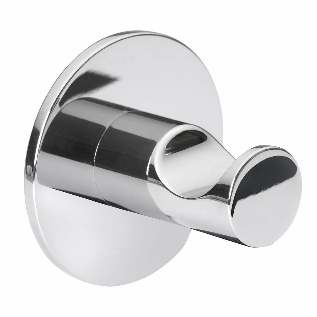 Самоклеящийся крючок для ванной для одежды и полотенец хром OMEGA Bemeta 104206262