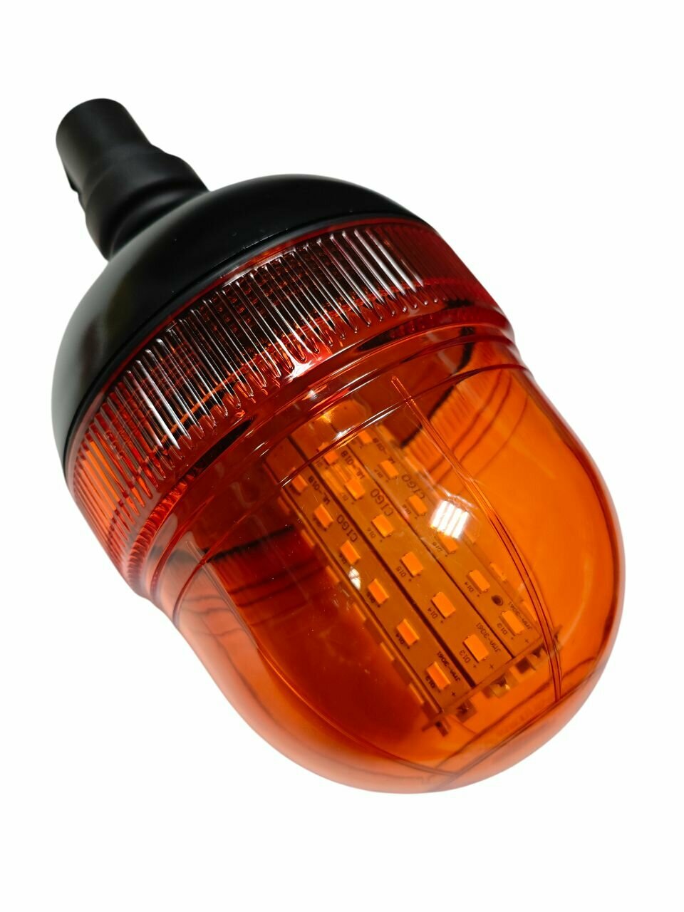 Маяк LED-03L светодиодный на штангу с L-образным кронштейном (12-24V оранжевый)