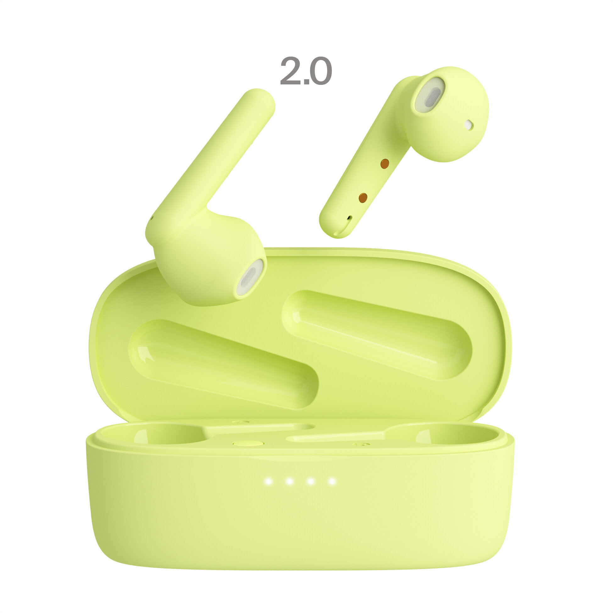 Беспроводные TWS наушники COMMO Loom Earbuds 2.0, Lime