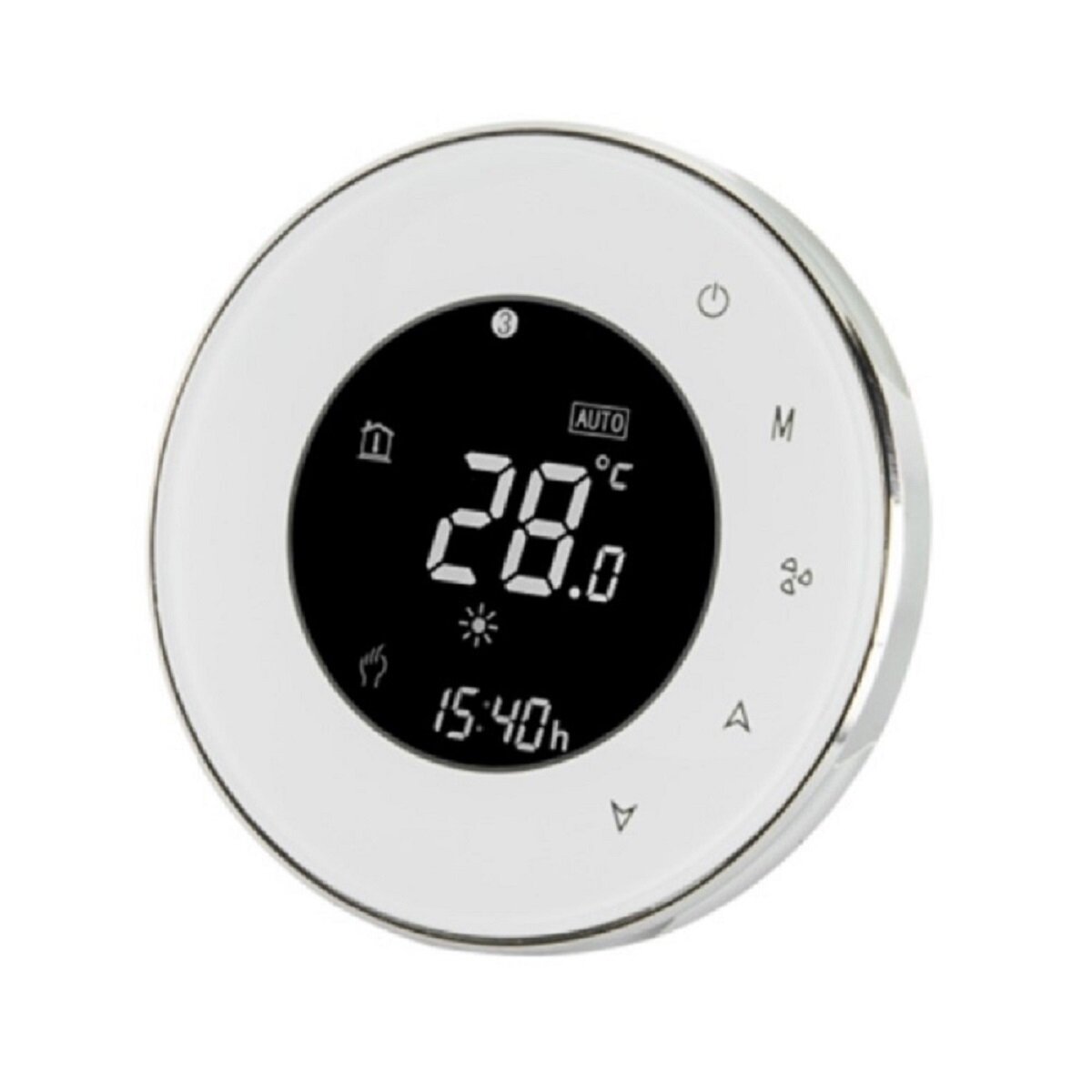 Комнатный термостат TP6000FC2-W Modbus Wi-Fi водяное отопление
