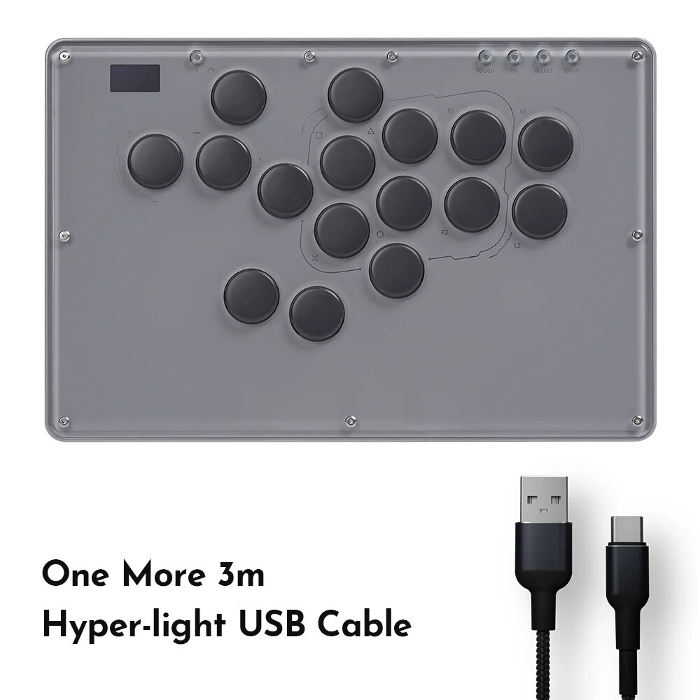 Haute42 V16 беспроводной геймпад серый, V16 3M Cables