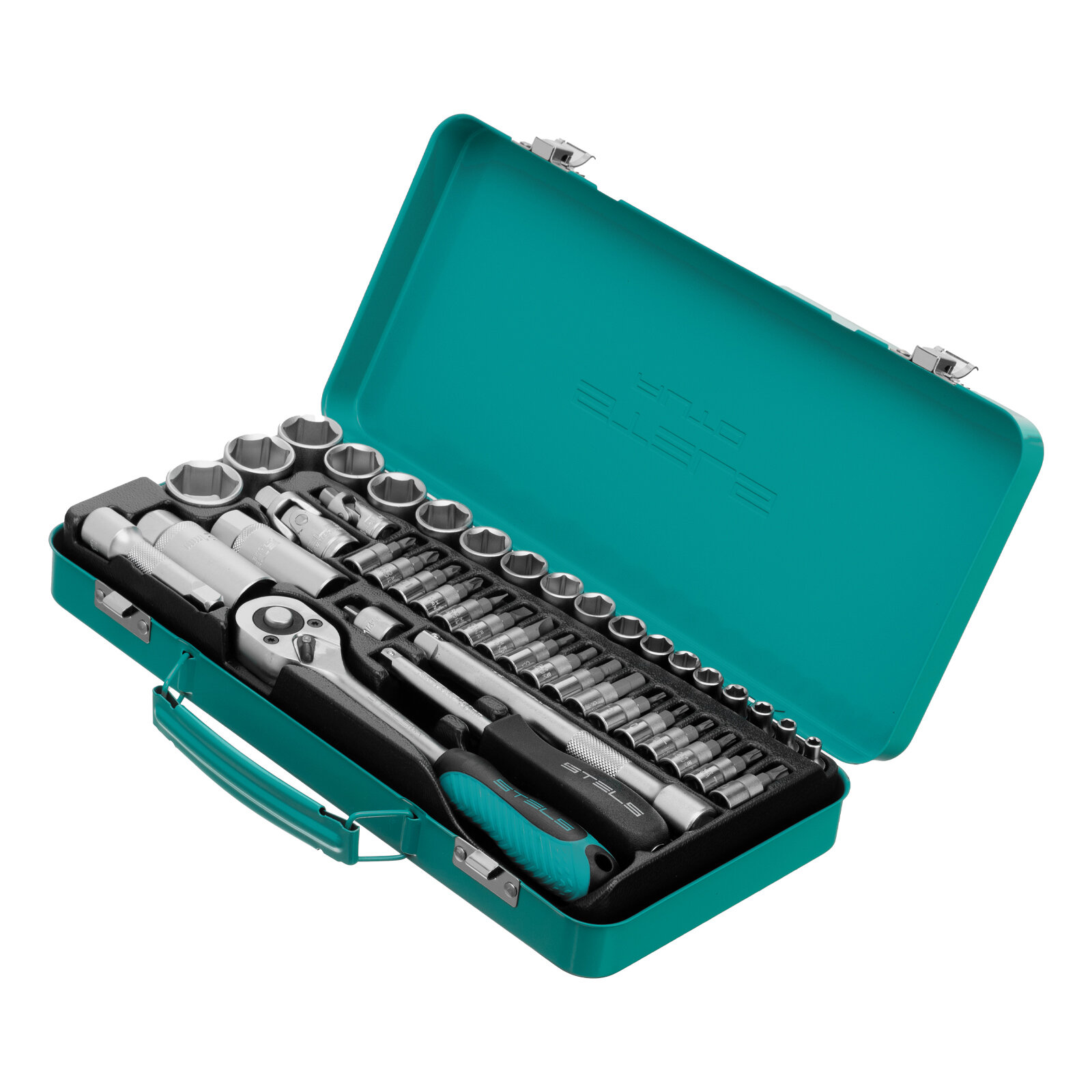 Набор торцевых головок с трещоткой 1/4