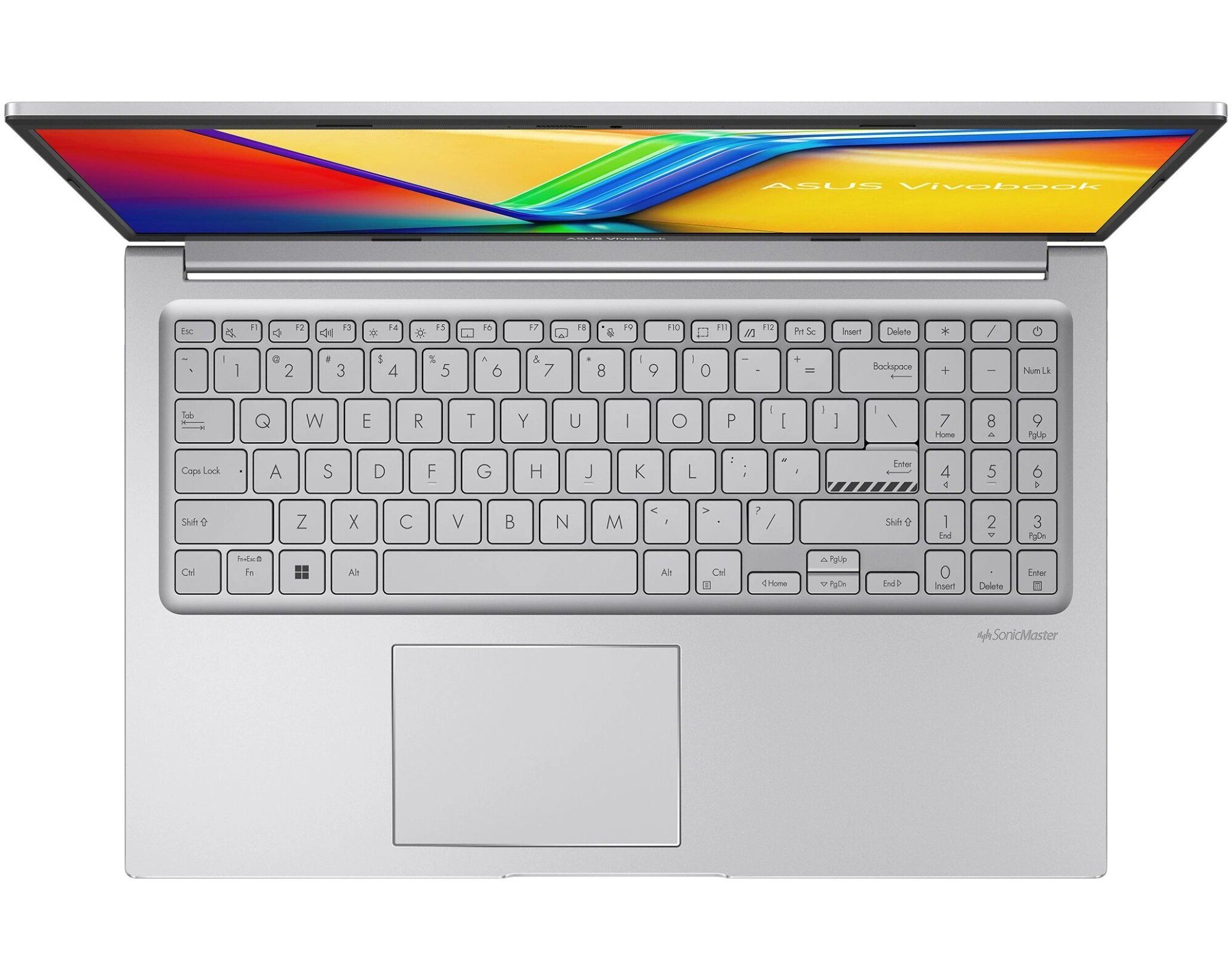 Ноутбук Asus VivoBook X1504VA-BQ286, 15.6", IPS, Intel Core i5 1335U, DDR4 8ГБ, SSD 512ГБ, Intel Iris Xe graphics — фото 1