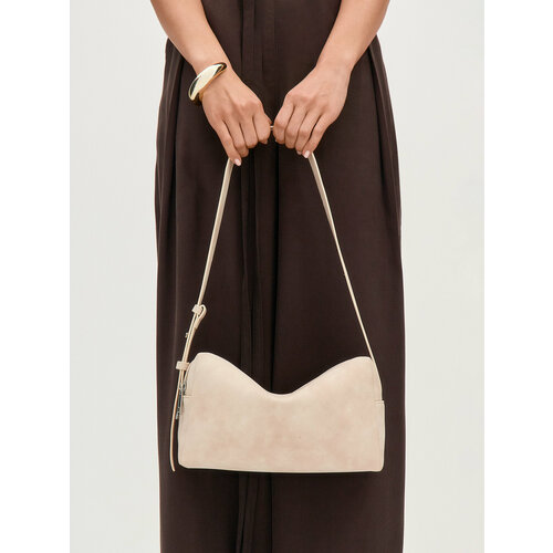 Сумка багет nstc.moscow, бежевый