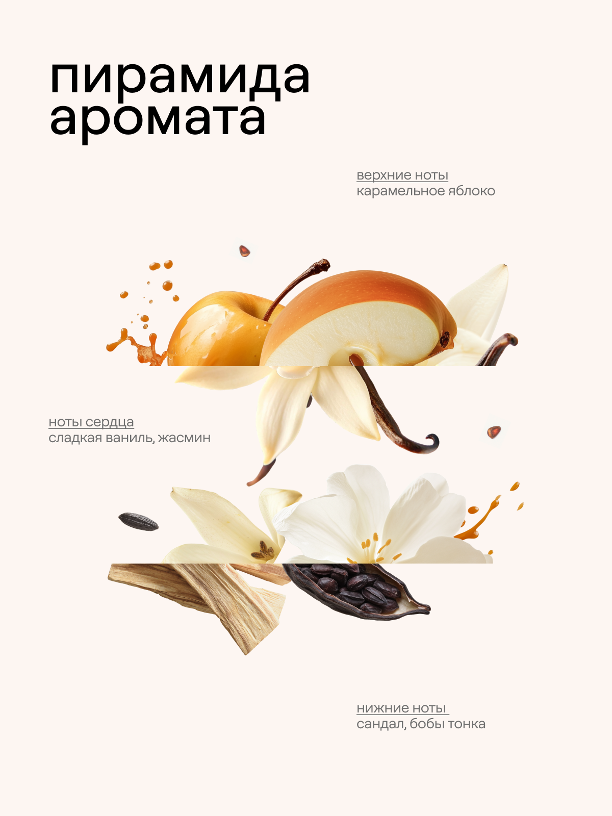 Изображение Бальзам для волос 4FRESH beauty Attractive "Экстрапитание и восстановление", сливочная ваниль и бобы тонка, 450 мл