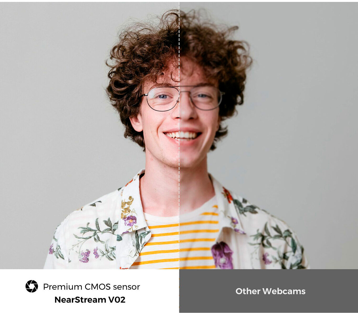 Изображение Веб-камера Nearity Nearity NearStream V02AF, 1080 60p, AI шумоподавление