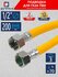 Шланг, подводка для газовых систем ПВХ СТМ 1/2" 2м, внутренняя ре...