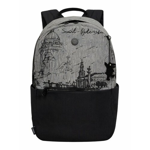 Стильный городской рюкзак Grizzly с отделением для ноутбука 13