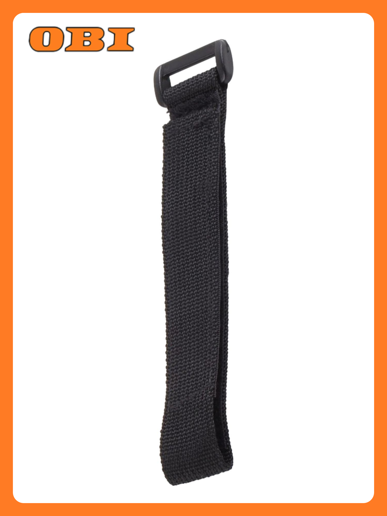 Ремешок для мультиметра Duwi с магнитом самоклеящаяся лента черный 30 см