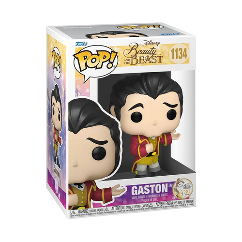 Фигурка Funko POP! Disney Beauty & The Beast 30th Ann Formal Gaston (1134) 57584 красавица и чудовище золотая классика disney