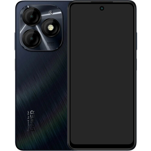 Смартфон Itel P55 8/256 ГБ, Dual nano SIM, Moonlit Black