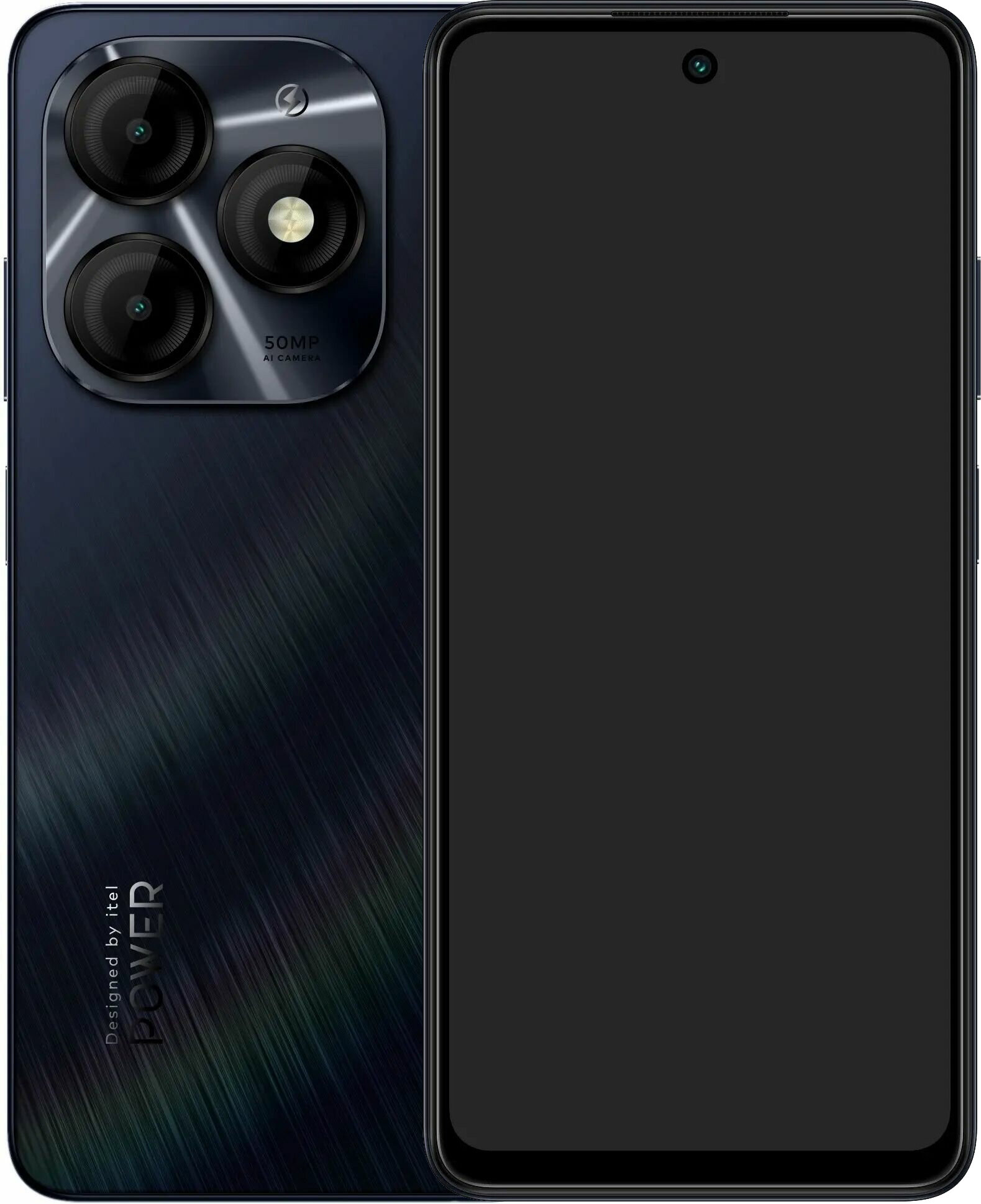 Смартфон Itel P55 8/128 ГБ RU, Dual nano SIM, Moonlit Black