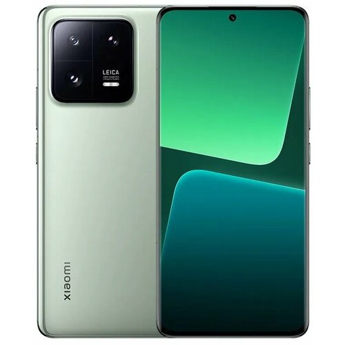 Смартфон Xiaomi 13 Pro 12/256 ГБ CN, Dual nano SIM, зеленый смартфон xiaomi 13 12 512 гб cn dual nano sim зеленый