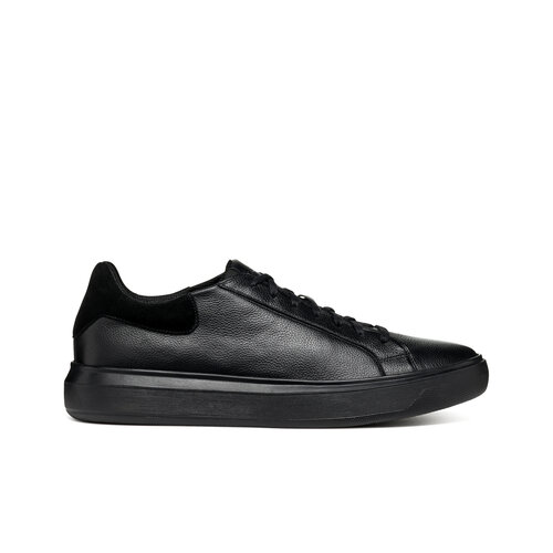 Кроссовки GEOX, размер 44 EU, черный кроссовки мужские холщовые дышащие низкие кеды модная универсальная спортивная обувь плоская подошва белые в ретро стиле