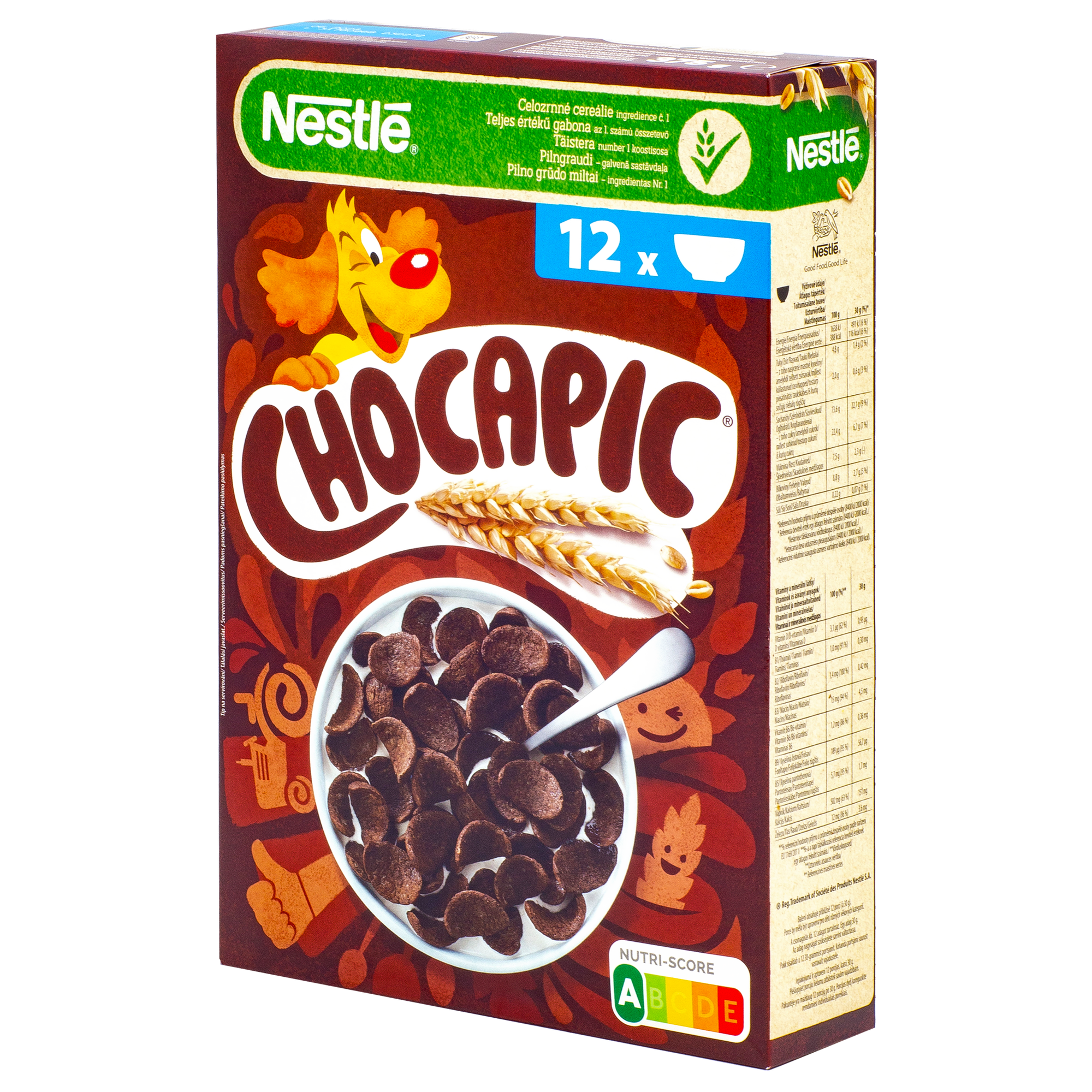 Готовый завтрак Nestle Chocapic с шоколадом, Польша, 375 г - фотография № 5