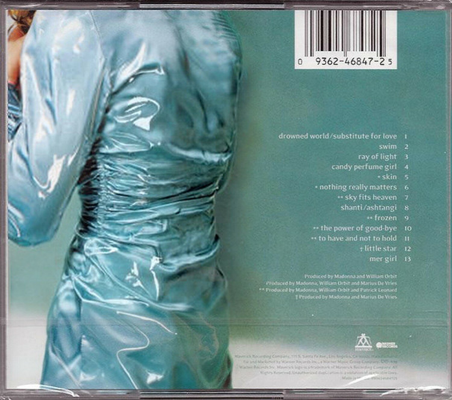 Madonna Ray Of Light CD Медиа - фото №3
