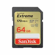 Карта памяти SD 64 ГБ SanDisk Class 10 Extreme ( SDSDXV2-064G-GNCIN )