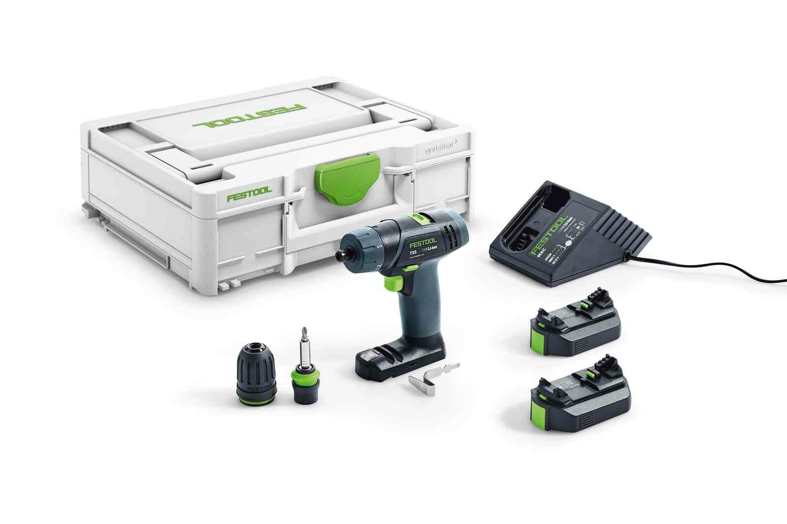 Аккумуляторная дрель-шуруповерт Festool TXS 2,6-Plus 576101