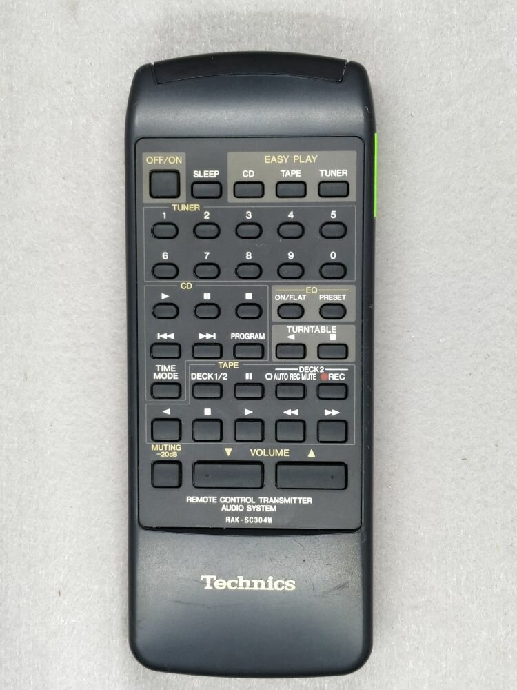 Оригинальный Пульт д-у Technics RAK-SC304W