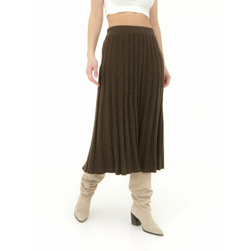 фото Юбка munkh, размер m, коричневый