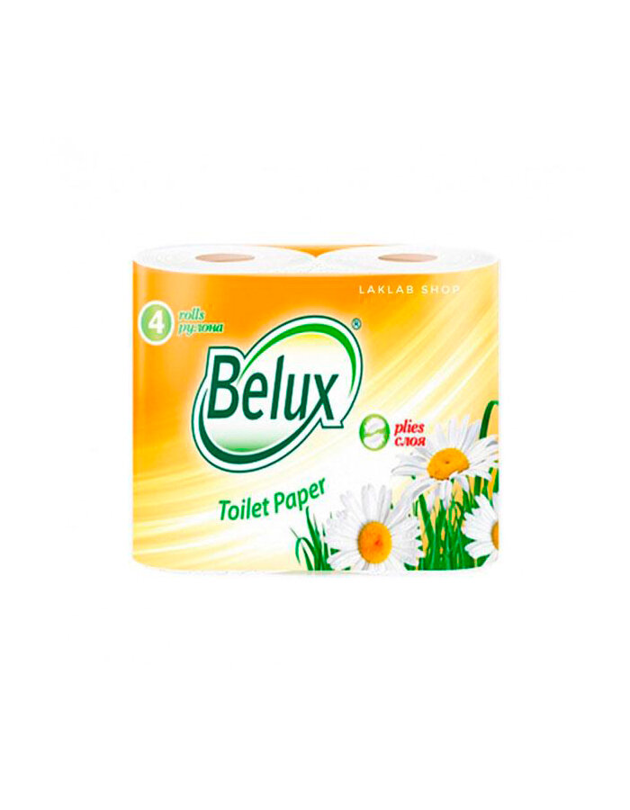 Туалетная бумага Belux 2 слоя 4 рулона по 19.5м Семья и Комфорт - фото №4