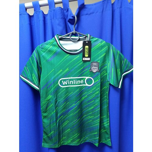 Костюм Спорт КРАСНОДАР размер 28 ( на 13-14 лет ) форма ( майка + шорты ) футбольного клуба KRASNODAR зелёная, размер 28, зеленый