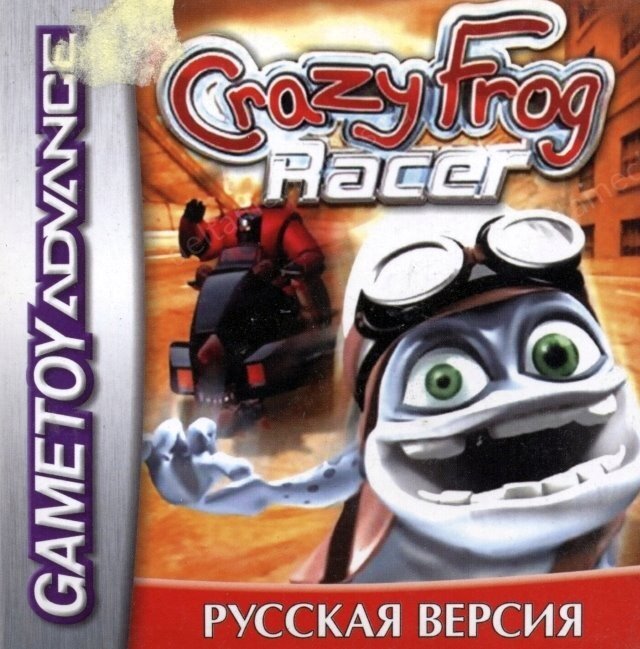Crazy Frog Racer (игра для игровой приставки GBA)